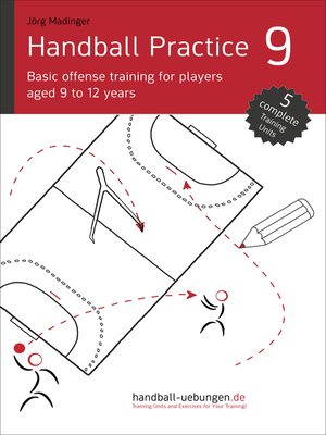 cover image of Handball Practice 9--Basic offense training for players aged 9 to 12 years